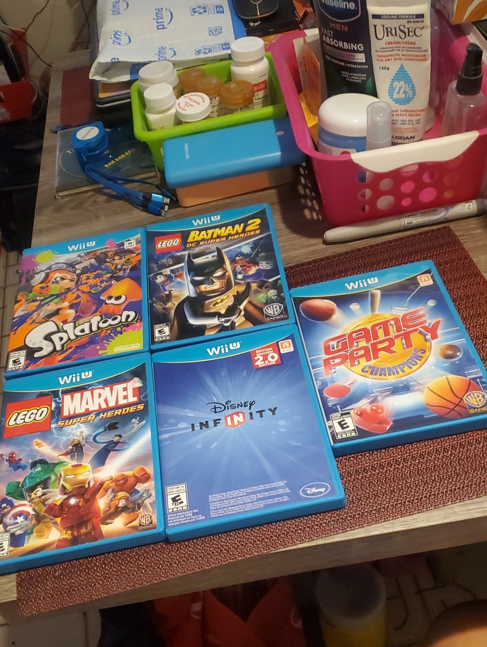 Nintendo Wii Lot Of 5 Games